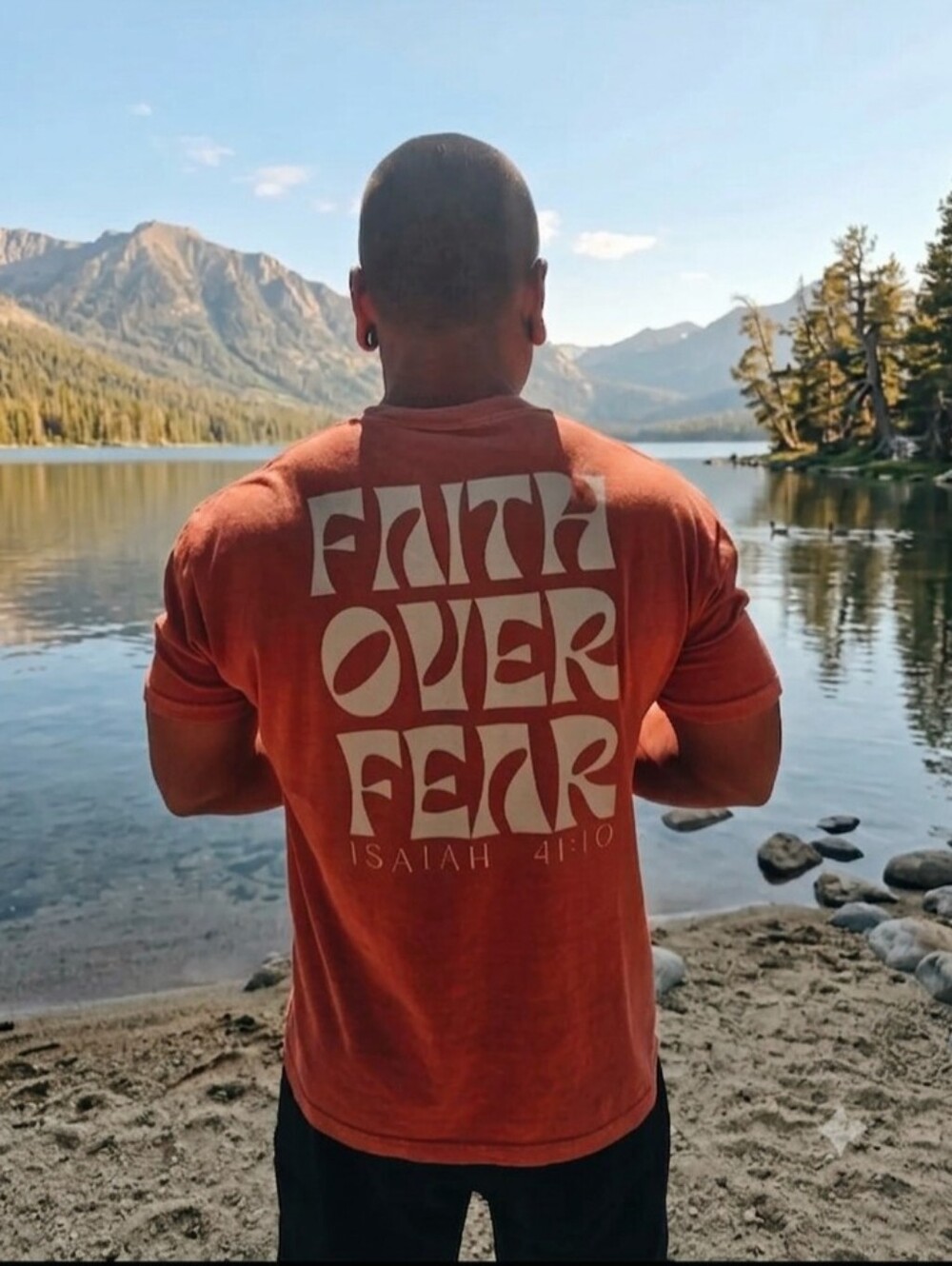 Faith Over Fear T Shirt